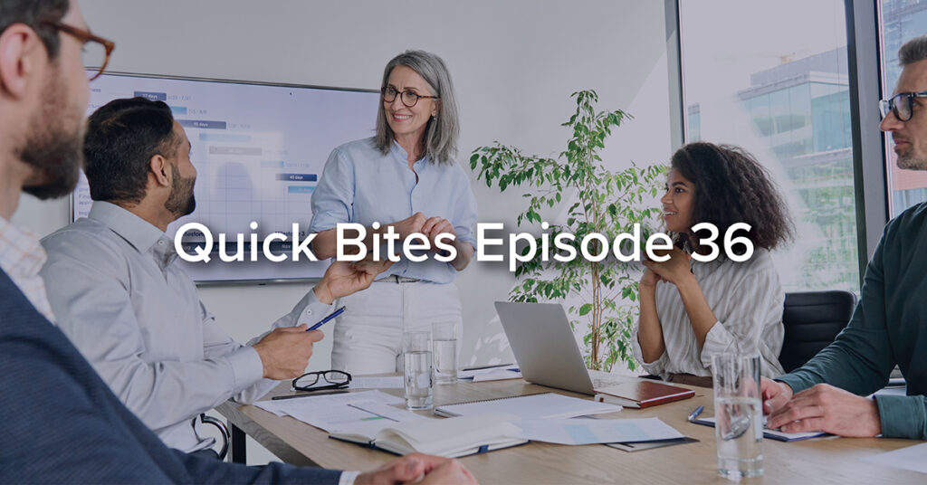 Quick Bites Episode 36 - Self-Confidence in Leadership